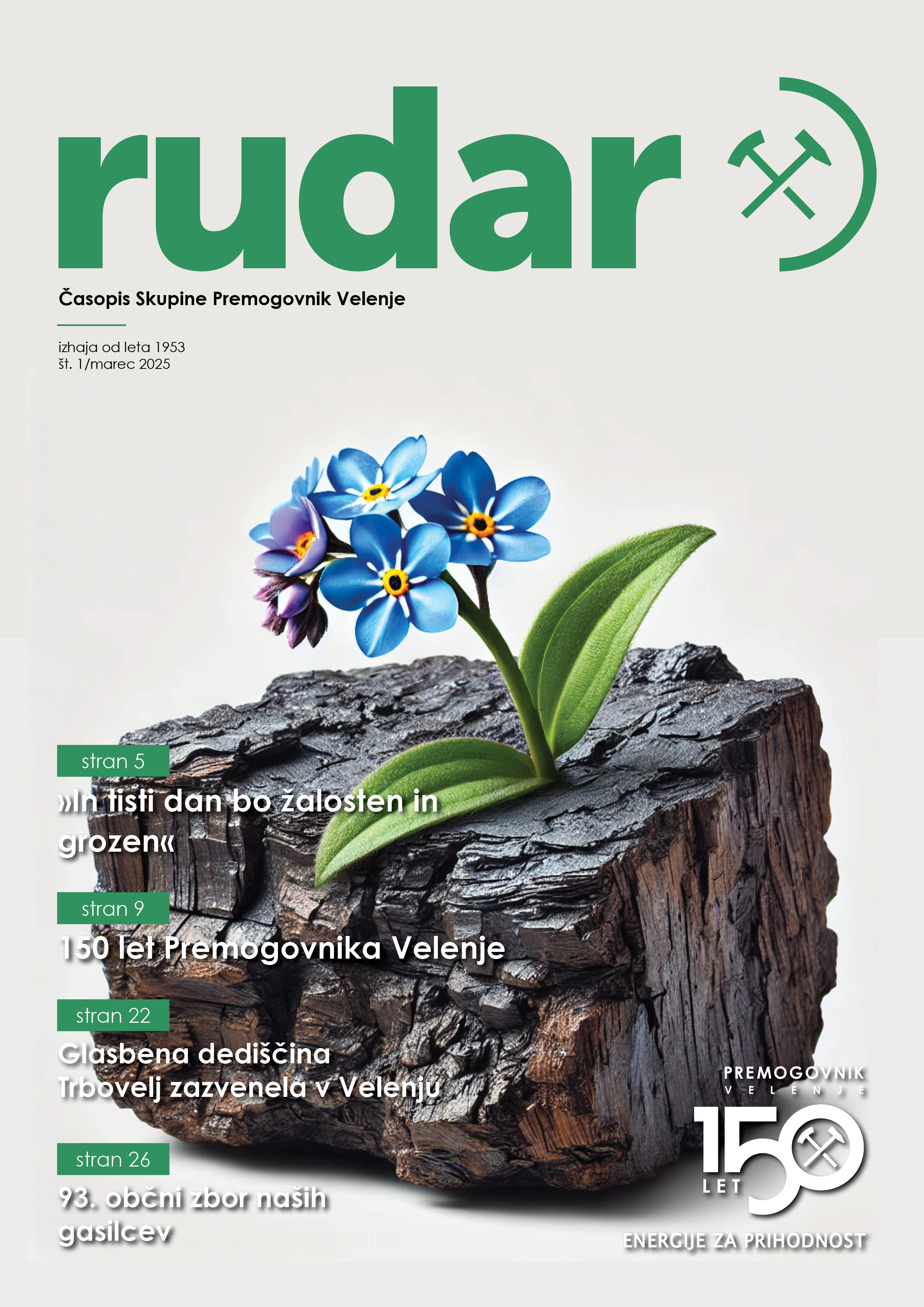 Časopis Rudar – 150 let energije za prihodnost